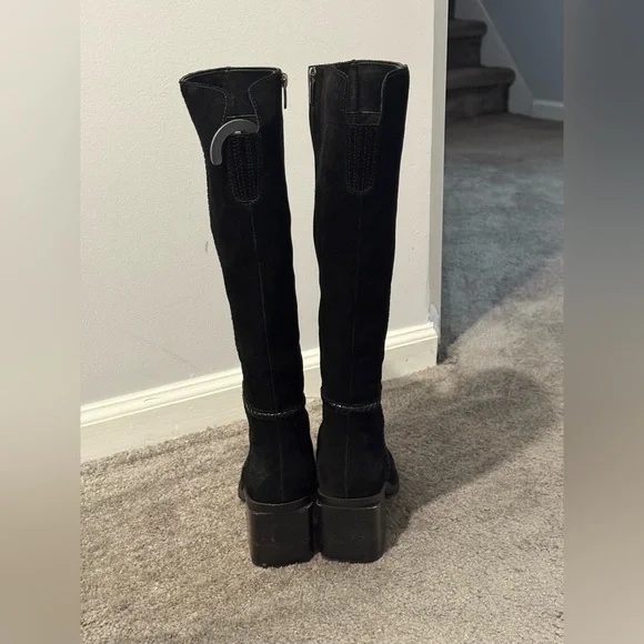 Vince Camuto Black Over the Knee Boots - Picture 5 of 6